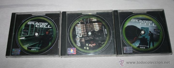 Videojuegos y consolas: 3 DISCOS JUEGO DE PC SPLINTER CELL - UBI SOFT - PC CD-ROM - Foto 1