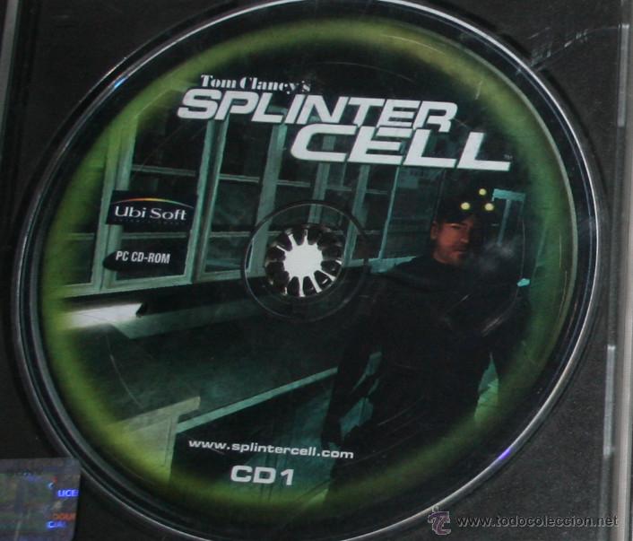 Videojuegos y consolas: 3 DISCOS JUEGO DE PC SPLINTER CELL - UBI SOFT - PC CD-ROM - Foto 2