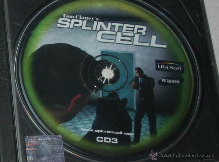 Videojuegos y consolas: 3 DISCOS JUEGO DE PC SPLINTER CELL - UBI SOFT - PC CD-ROM - Foto 4