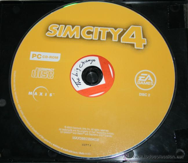 Videojuegos y consolas: JUEGO DE PC SIM CITY 4 - DISC 2 - EA GAMES - PC CD-ROM - Foto 1