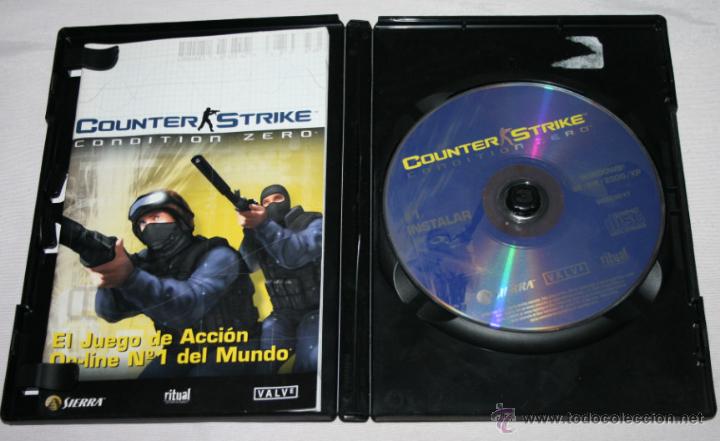 Videojuegos y consolas: JUEGO DE PC COUNTER STRIKE CONDITION ZERO - 2 DISCOS - PC CD-ROM - Foto 2