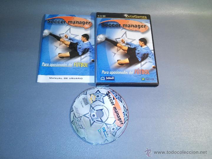 Videojuegos y consolas: 918- SOCCER MANAGER PC CD ROM WIND 95/98/XP CASTELLANO - Foto 1