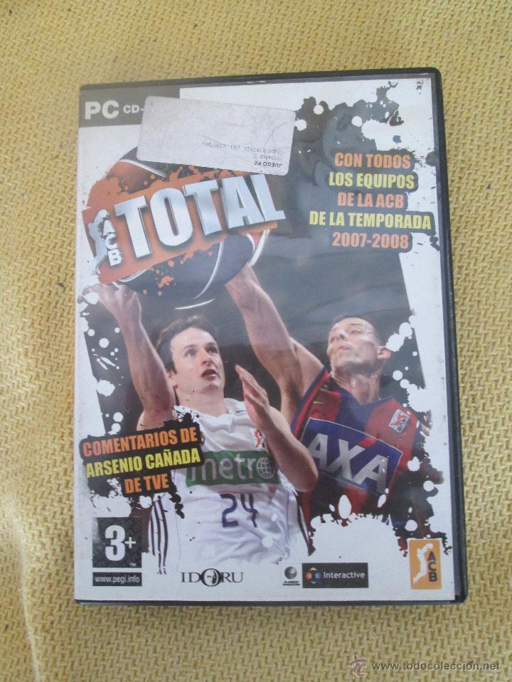 Videojuegos y consolas: ACB Total 2007 - 2008 - Juego de PC - Cl&aacute;sico - Foto 1