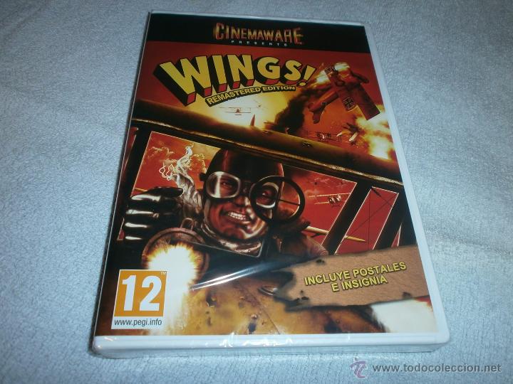 Videojuegos y consolas: WINGS ! EDICION REMASTERIZADA PARA PC, NUEVO Y PRECINTADO - Foto 1