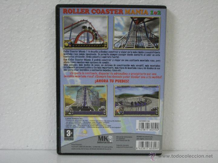 Videojuegos y consolas: ROLLER COASTER MANIA 1&2 *** JUEGO PC *** MK INTERACTIVE *** EN ESPA&Ntilde;OL - Foto 2