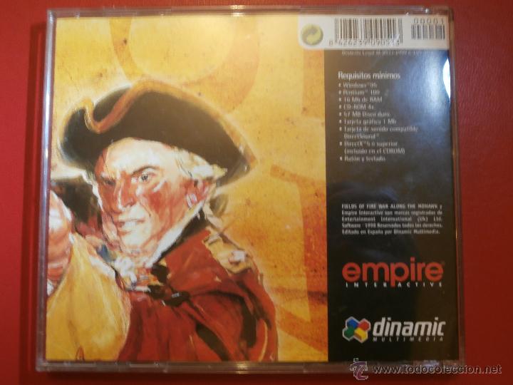 Videojuegos y consolas: JUEGO PC.CD-ROM - FIELDS OF FIRE.- LOS INDIOS MOHICANOS -.1999 - Dinamic - - Foto 2