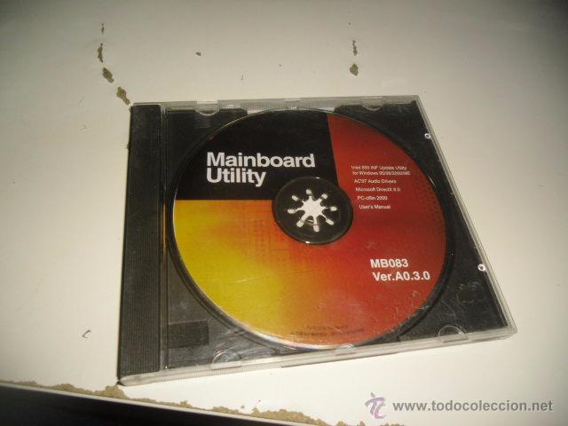 Videojuegos y consolas: CD-ROM CAJA-22 CD  MAINBOARD UTILITY - Foto 1