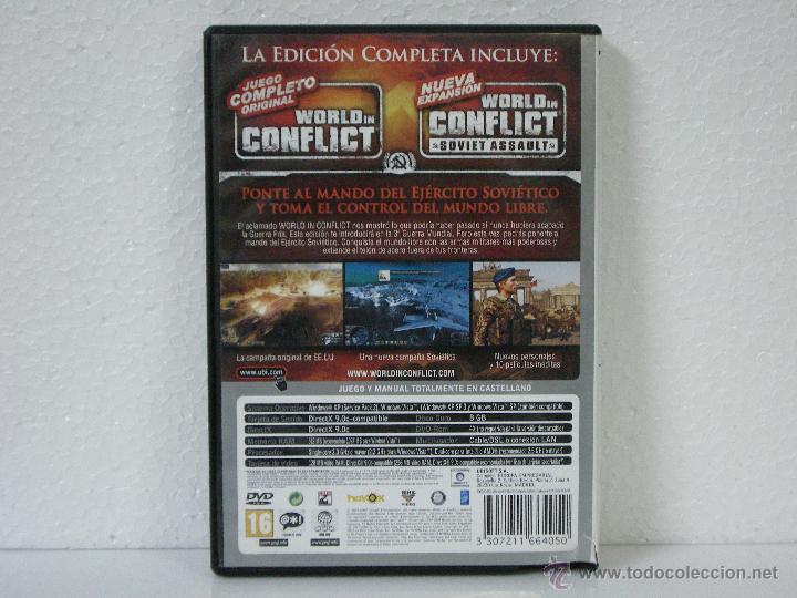 Videojuegos y consolas: WORLD IN CONFLICT (COMPLETE EDITION) *** CODE GAME UBISOFT *** VIDEOJUEGO PC *** EN CASTELLANO - Foto 2