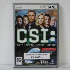 Videojuegos y Consolas: CSI (CRIME SCENE INVESTIGATION) *** CODE GAME UBISOFT *** VIDEOJUEGO PC *** EN CASTELLANO