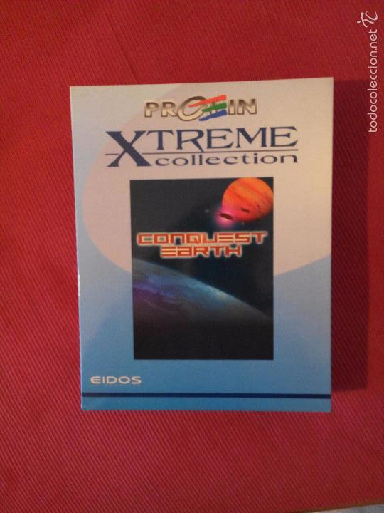 Videojuegos y consolas: CONQUEST EARTH - JUEGO DE ESTRATEGIA PC ORIGINAL - Foto 1