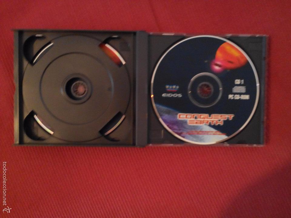 Videojuegos y consolas: CONQUEST EARTH - JUEGO DE ESTRATEGIA PC ORIGINAL - Foto 5