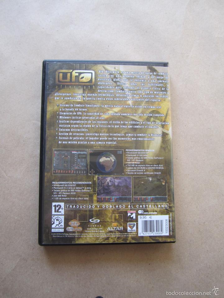 Videojuegos y consolas: UFO AFTERMATH - VIDEOJUEGO PC - ZETAGAMES 2003 - Foto 2