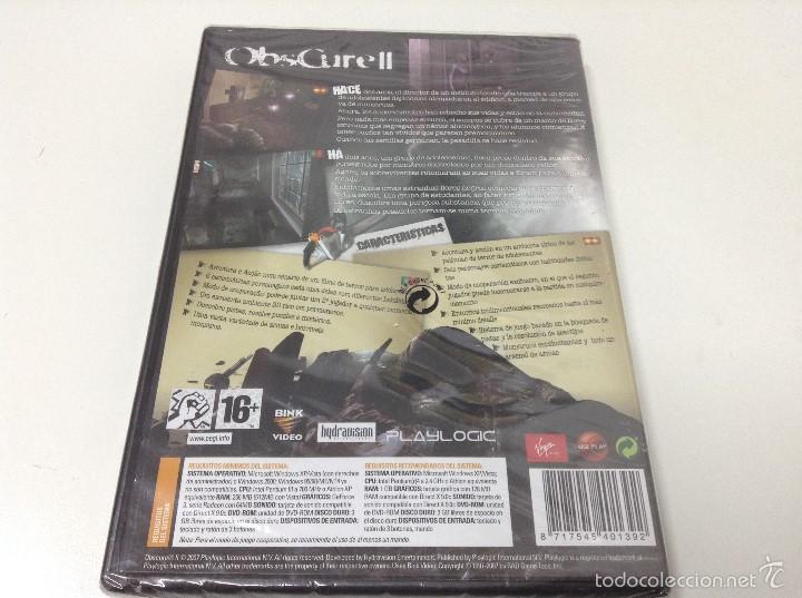 Videojuegos y consolas: OBSCURE II . Pc Dvd Rom - Foto 2