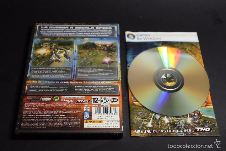 Videojuegos y consolas: SUPREME COMMANDER - FORGED ALLIANCE - PC - Foto 4