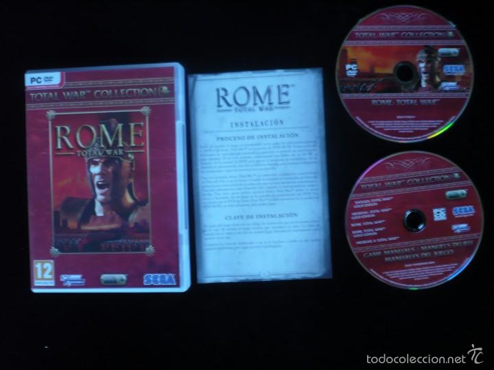 Videojuegos y consolas: rome:total war (como nuevo) sega - Foto 1