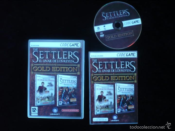 Videojuegos y consolas: pc cd rom: the settlers el linaje de los reyes (como nuevo) - Foto 1