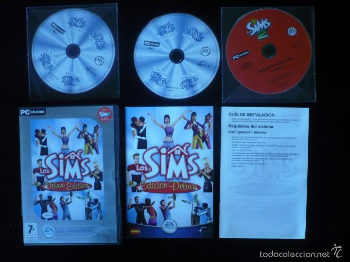 Videojuegos y consolas: pc cd rom: los sims edicion deluxe (como nuevo) - Foto 1