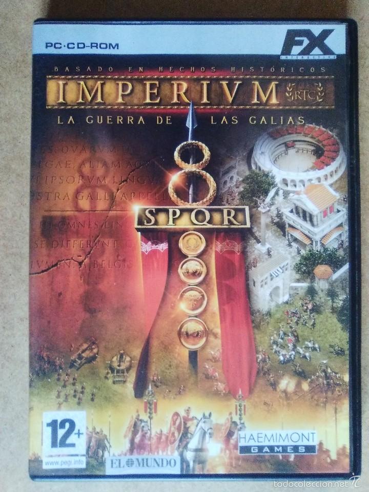 Videojuegos y consolas: IMPERIUM LA GUERRA DE LAS GALIAS - JUEGO PARA PC - FX - Foto 1