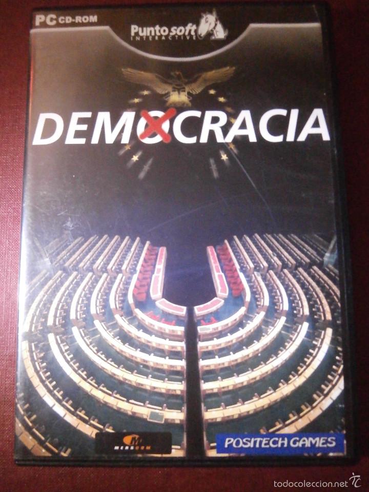  JUEGO PARA PC - JUEGO DE ORDENADOR EN CD-ROM - DEMOCRACIA - PUNTOSOFT - (Juguetes - Videojuegos y Consolas - PC)