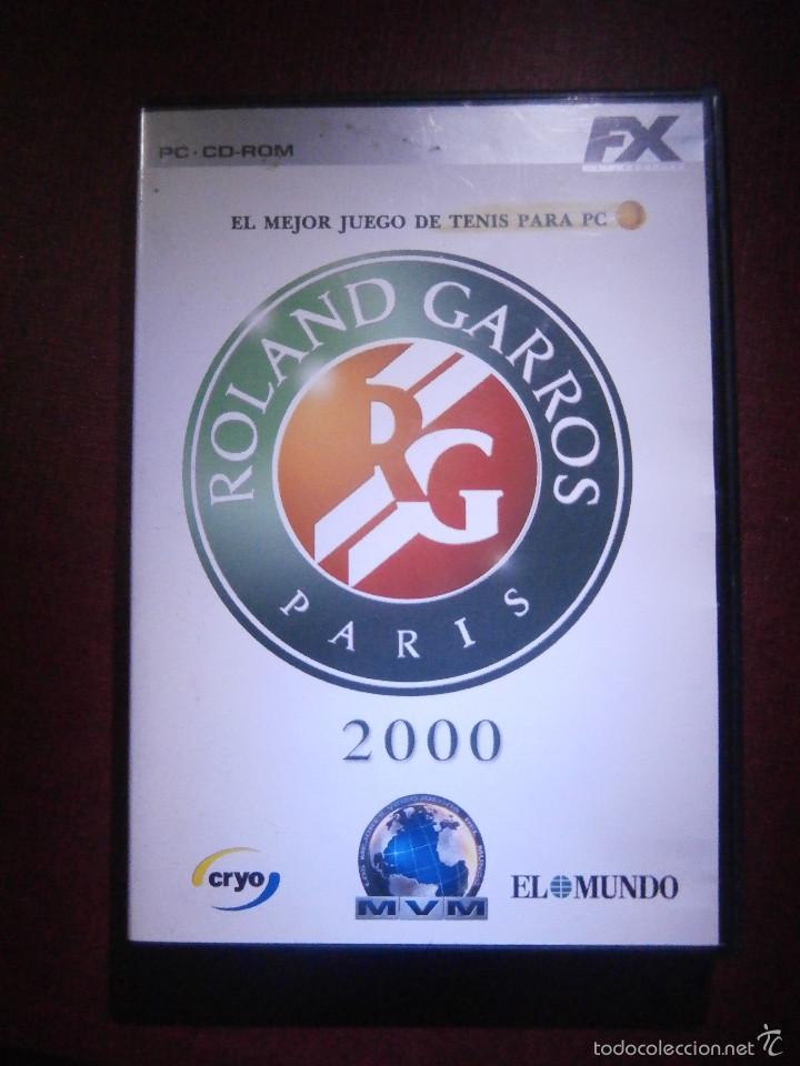JUEGO PARA PC EN CD-ROM - ROLAND GARROS 2000 - (Juguetes - Videojuegos y Consolas - PC)