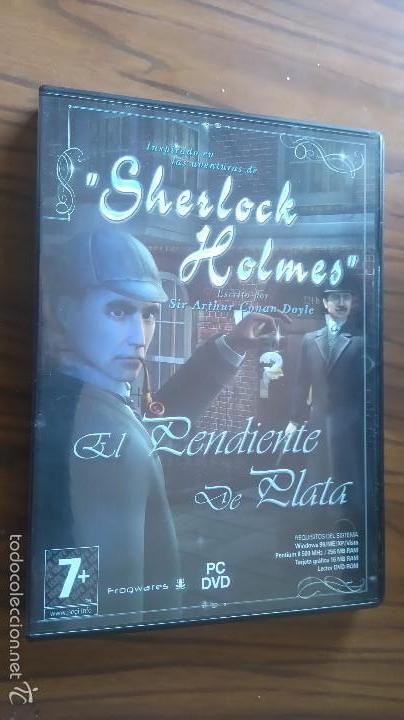 Videojuegos y consolas: EL PENDIENTE DE PLATA. SHERLOCK HOLMES. PC. DVD EN BUEN ESTADO. - Foto 1