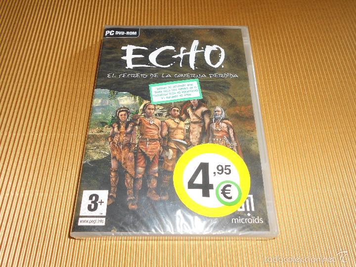 Videojuegos y consolas: ECHO ( EL SECRETO DE LA CAVERNA PERDIDA ) - PC DVD ROM - NUEVO Y PRECINTADO - MICROIDS - Foto 1