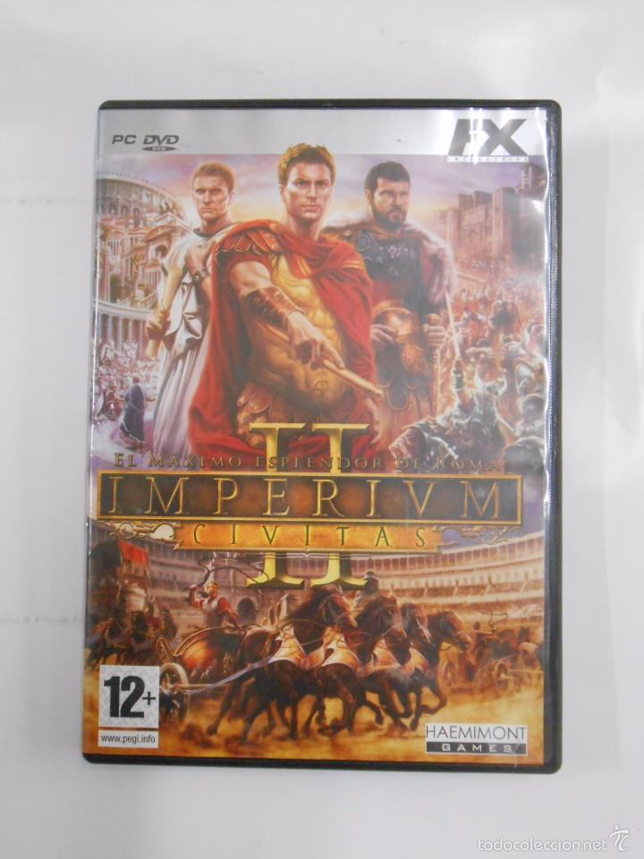 Videojuegos y consolas: IMPERIUM II. CIVITAS. EL MAXIMO ESPLENDOR DE ROMA. FX INTERACTIVE. PC DVD. TDKV3 - Foto 1