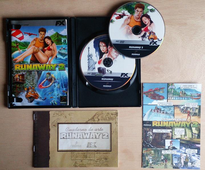 Videojuegos y consolas: Runaway 1 y 2 / Juego PC 2 DVD-ROM / Espa&ntilde;ol / FX 2007 - Foto 2