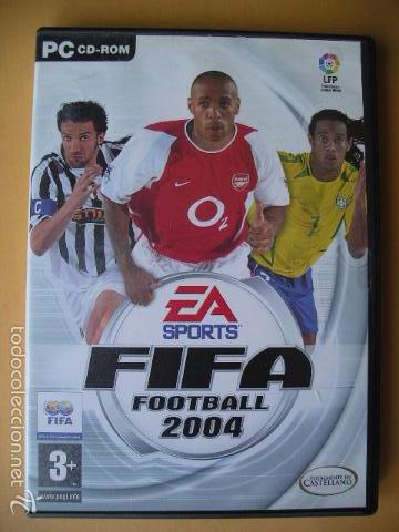 Videojuegos y consolas: FIFA Football 2004, juego PC con tres CD Rom - Foto 1