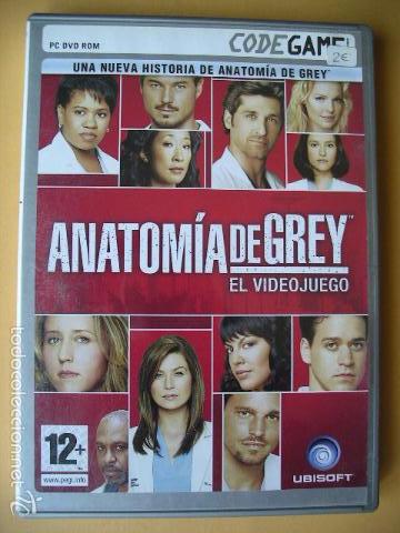 Videojuegos y consolas: Anatom&iacute;a de Grey, Ubisoft, Code Game, PC DVD Rom - Foto 1