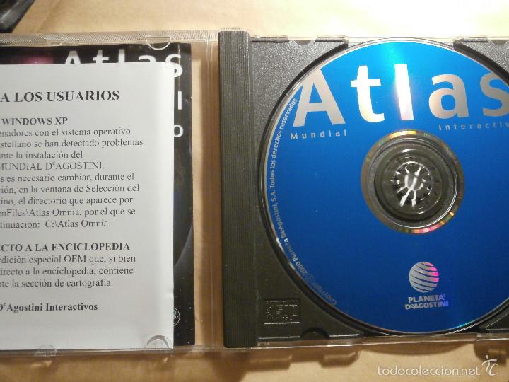 Videojuegos y consolas: Programa PC - Cd-rom - Atlas Mundial Interactivo - Planeta DeAgostini - - Foto 3
