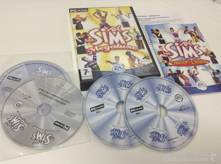 Videojuegos y consolas: LOS SIMS MEGALUXE + LOS SIMS 2 - Foto 1