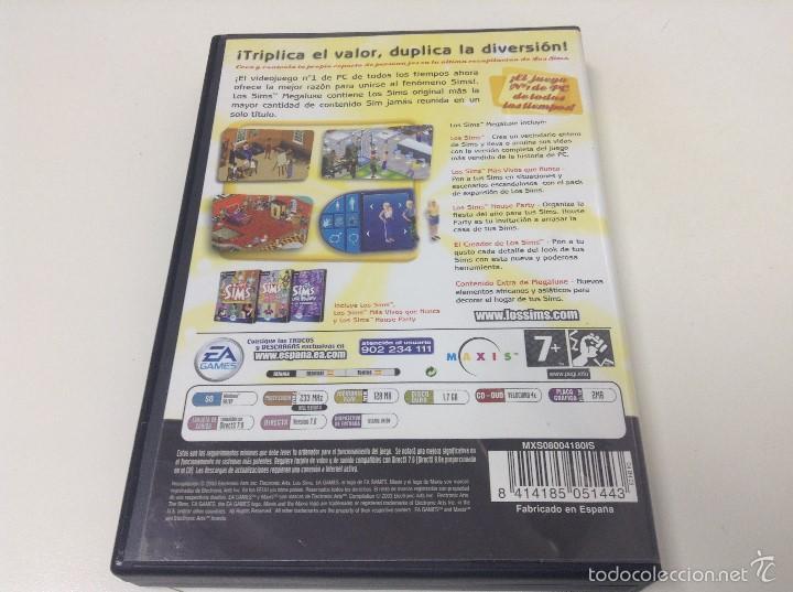 Videojuegos y consolas: LOS SIMS MEGALUXE + LOS SIMS 2 - Foto 2