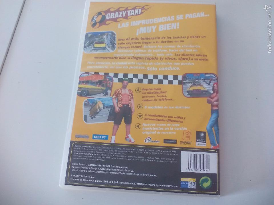 Videojuegos y consolas: Crazy Taxi. Sega PC..Juego PC. - Foto 3