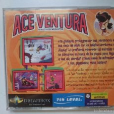 Videojuegos y Consolas: ACE VENTURA - CARATAULA TRASERA UNICAMENTE CON SU ESTUCHE