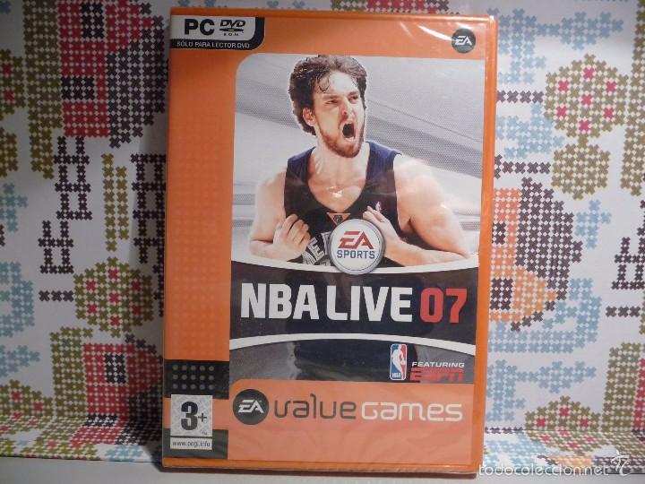 Videojuegos y consolas: JUEGO PC (DVD-ROM) &ldquo;NBA LIVE 07&rdquo; (PRECINTADO) - Foto 1