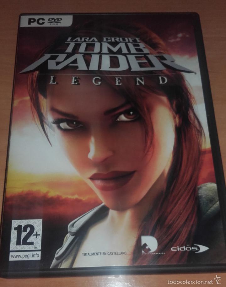 Videojuegos y consolas: JUEGO PC LARA CROFT TOMB RAIDER LEGEND - Foto 1