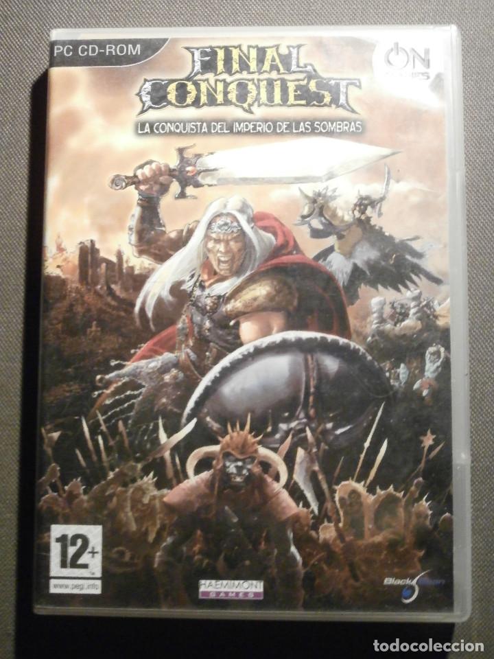 Videojuegos y consolas: JUEGO PARA PC EN CD-ROM - FINAL CONQUEST - LA CONQUISTA DEL IMPERIO DE LAS SOMBRAS - Foto 1