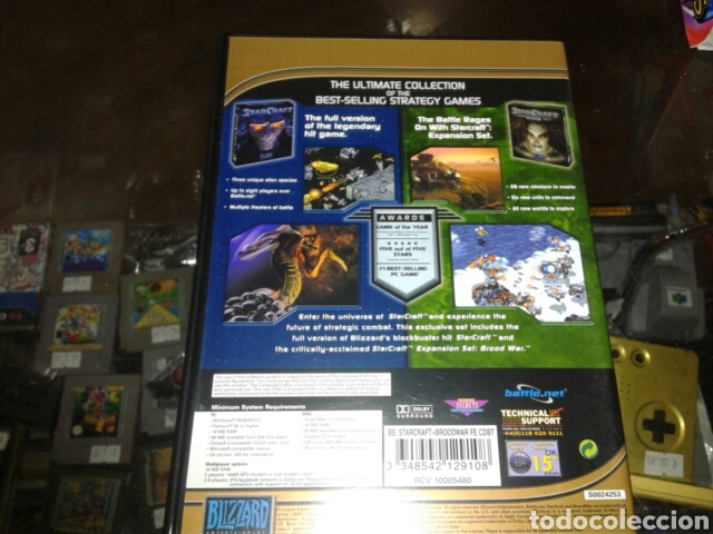 Videojuegos y consolas: Star craft y expansion,juego pc - Foto 3