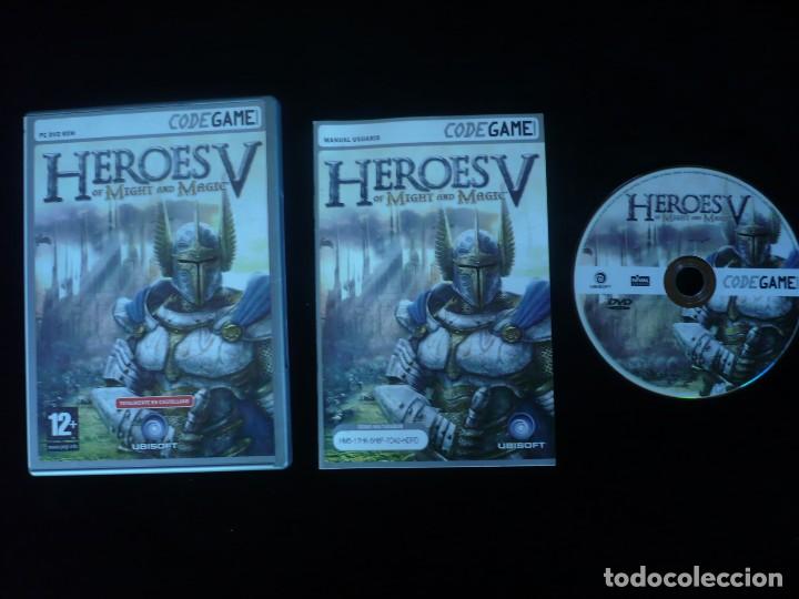 Videojuegos y consolas: heroes V of might and magic - como nuevo - Foto 1