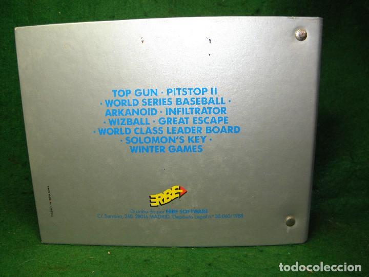 Videojuegos y consolas: 10 VIDEOJUEGOS ERBE PC IBM FLOPPY DISK - Foto 2