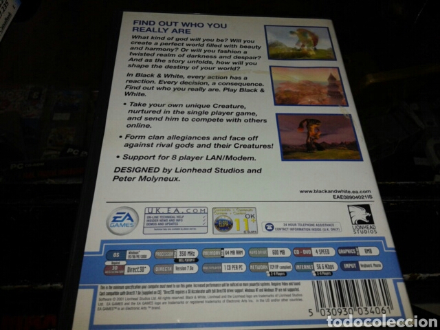 Videojuegos y consolas: Juego pc,black and white,en ingles - Foto 3