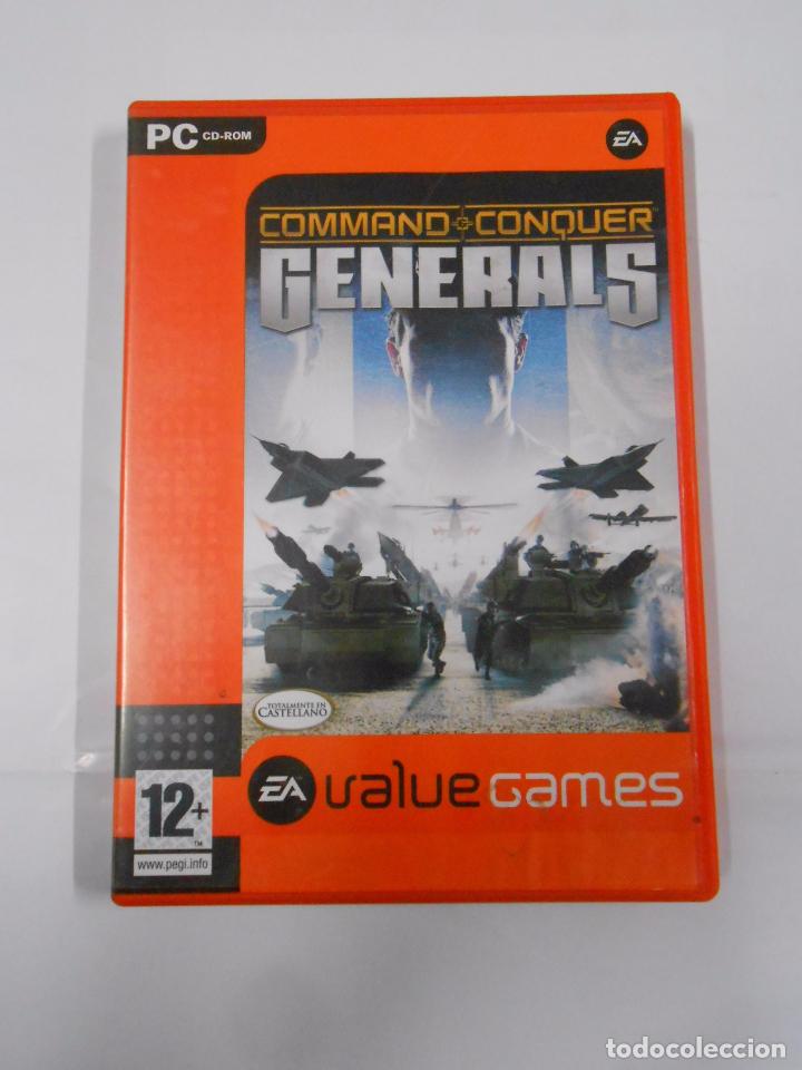 Videojuegos y consolas: COMMAND CONQUER GENERALS - PC CD-ROM. TDKV5 - Foto 1