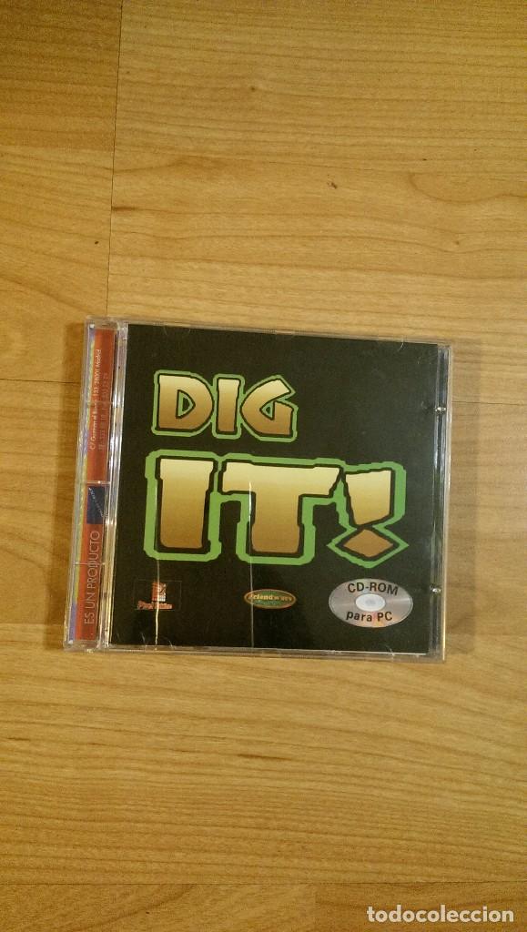 Videojuegos y consolas: JUEGO PARA PC EN CD-ROM &laquo;DIG IT!&raquo; A&Ntilde;O 1996 - Foto 1