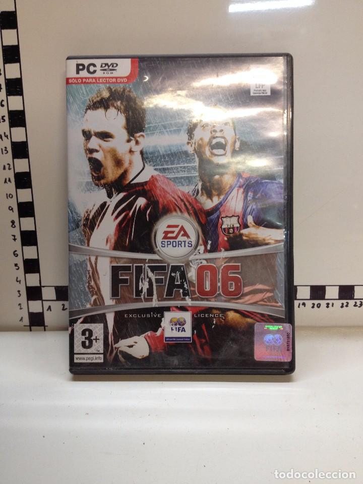 Videojuegos y consolas: JUEGO PC FIFA 06 (M) - Foto 1