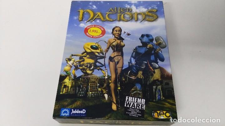 Videojuegos y consolas: antiguo juego de pc aliens nations - Foto 1