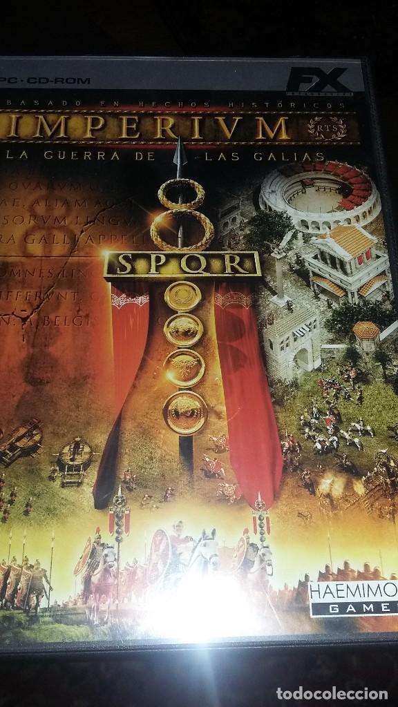 Videojuegos y consolas: IMPERIUM - LA GUERRA DE LA GALIAS JUEGO PC. COMPLETO - Foto 1
