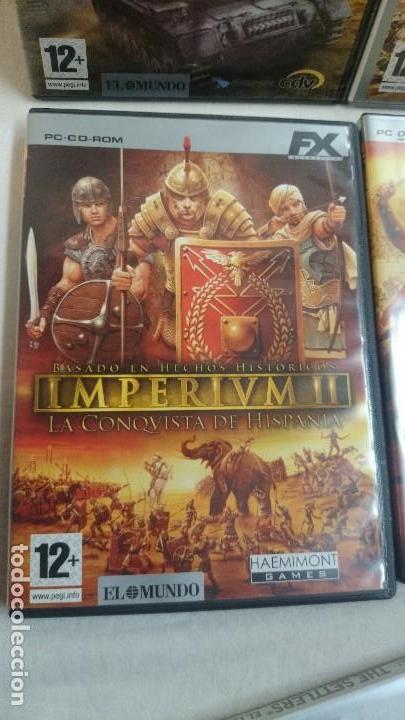 Videojuegos y consolas: LOTE DE JUEGOS PARA PC IMPERIUM, PANZERS Y MAS - Foto 3