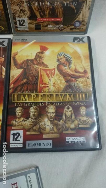 Videojuegos y consolas: LOTE DE JUEGOS PARA PC IMPERIUM, PANZERS Y MAS - Foto 4