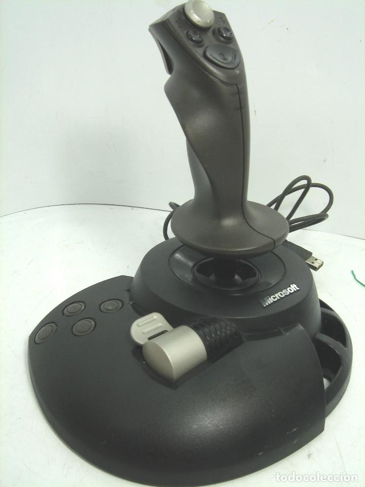 Videojuegos y consolas: JOYSTICK - MICROSOFT SLIDE WINDER PRECISION 2- - USB - CONTROL MANDO PC - Foto 1